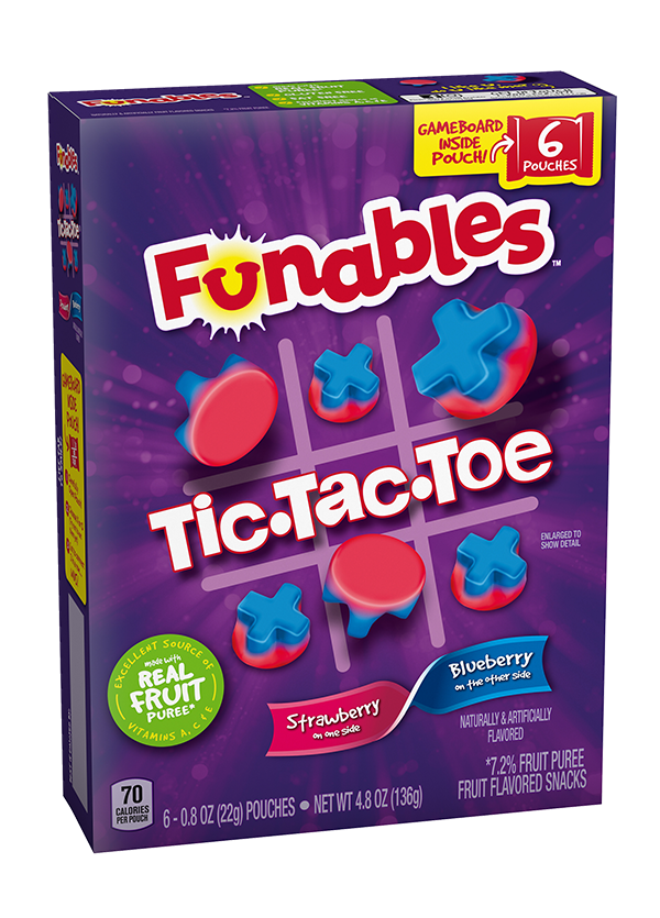 Tic-Tac-Toe Fruity Snack - Funables