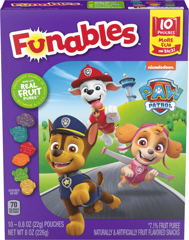Characters Fruit Snacks