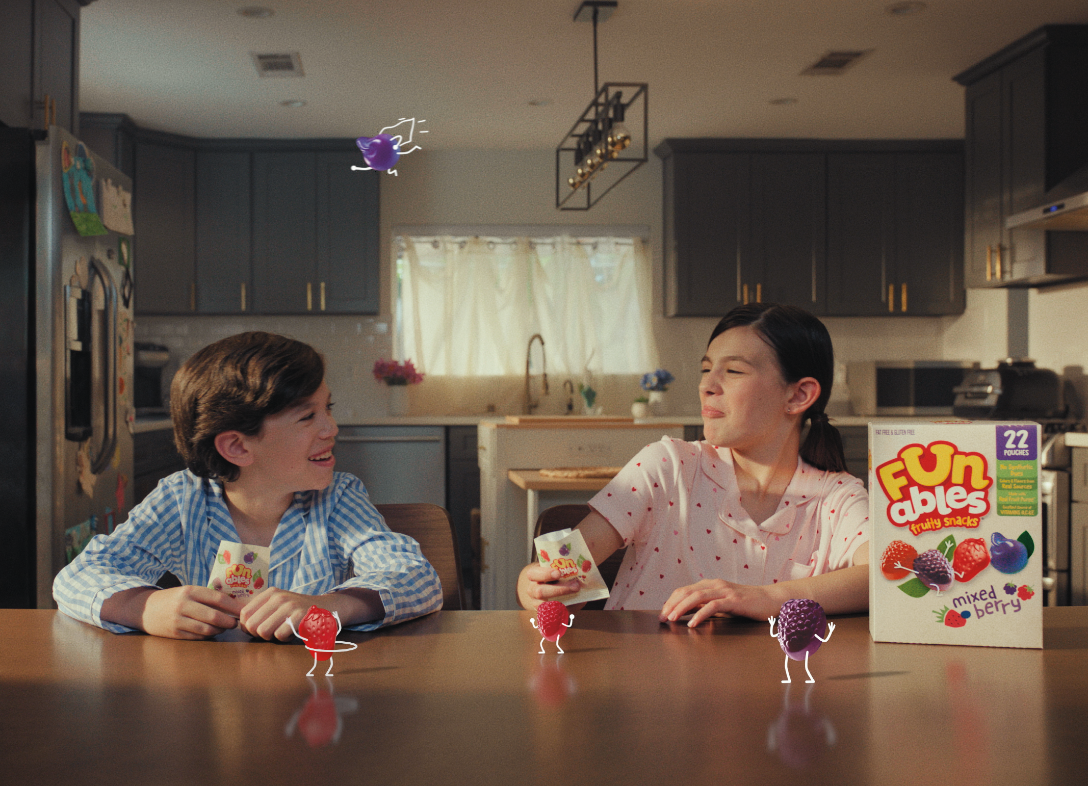 How Funables Snacks were created according to kids